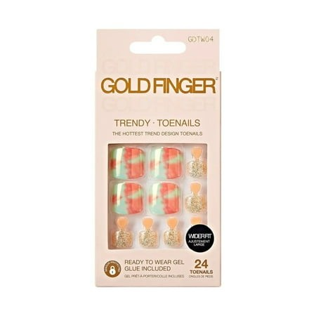 KISS NEW YORK TOENAILS GDTW04
