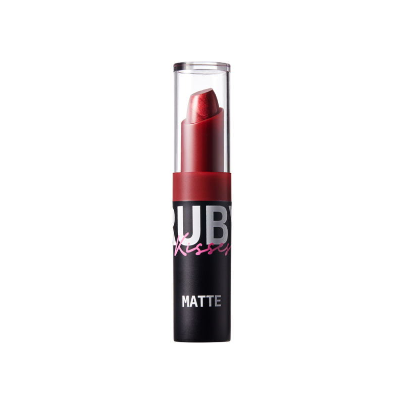 RK BY KISS MATTE LIPSTICK METALLIC RED RMLS47