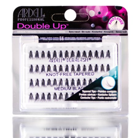 ARDELL EYELASHES KNOT-FREE TAP DOUBLE UP MEDIUM BLACK