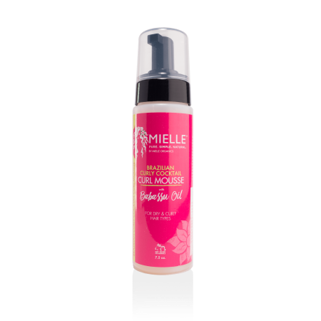 MIELLE BABASSU BRAZILIAN CURL MOUSSE 7.5 OZ