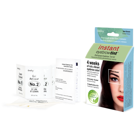 GODEFROY INSTANT EYEBROW TINT DARK BROWN M