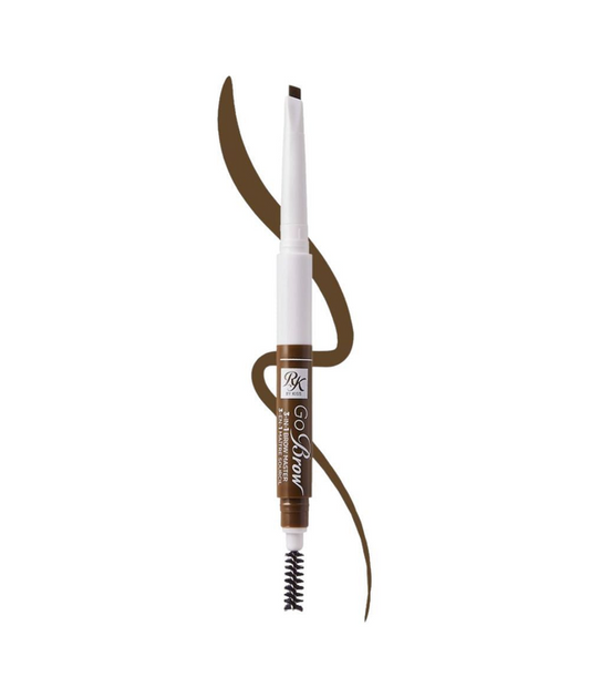 RUBY KISSES 3 IN 1 BROW MASTER DARK BROWN RBTP03