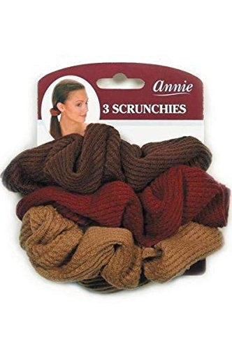 ANNIE 3 SCRUNCHIES COLOR