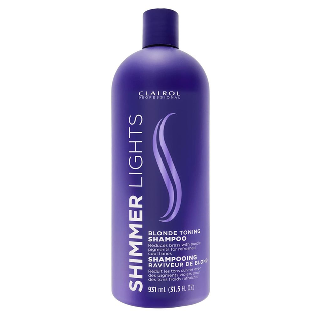 CLAIROL SHIMMER LIGHTS SHAMPOO BLONDE & SILVER