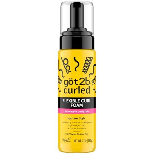 GOT 2B CURLED FLEXIBLE CURL FOAM 6.7OZ