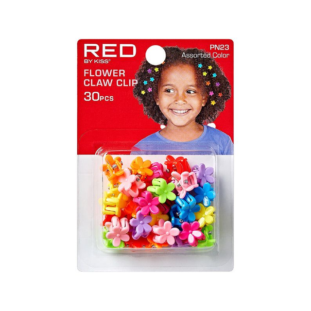 RED BY KISS FLOWER CLAW CLIP PN23