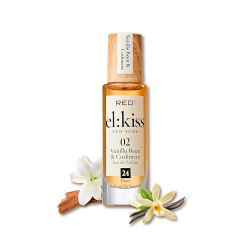 EL KISS ROLL ON PERFUME OIL VANILLA BEAN & CASHMERE PHB02