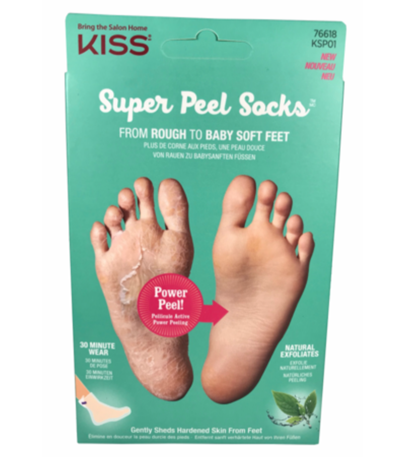 KISS NEW YORK SUPER PEEL SOCKS KSP01D1