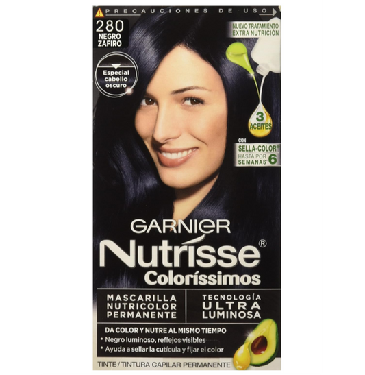 GARNIER HAIR COLOR 280 NEGRO ZAFIRO