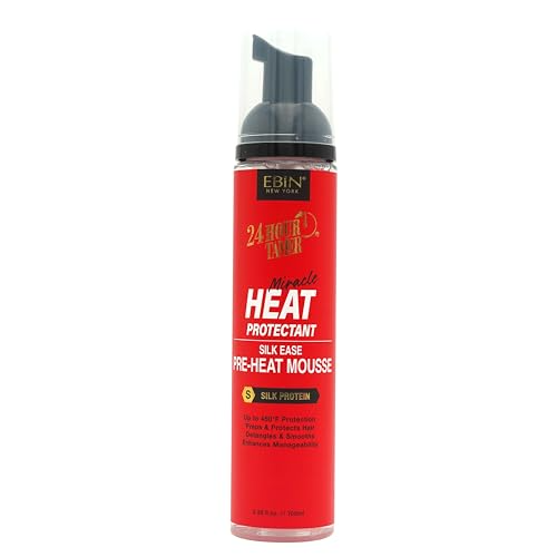EBIN NEW YORK HEAT PROTECTANT MOUSSE 3.38 FL OZ