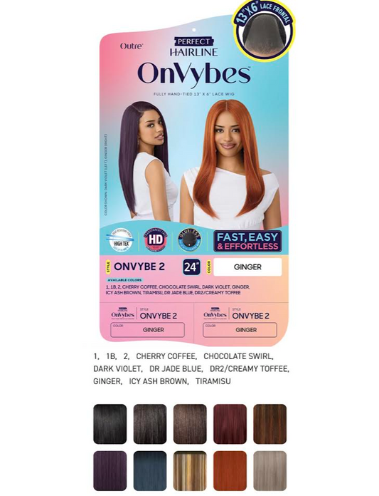 OUTRE WIG PERF.HAIRL.ONVYBE 2 COLOR GINGER