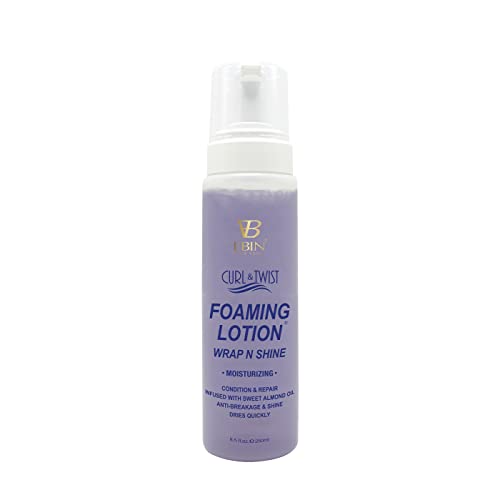 EBIN NEW YORK CURL & TWIST FOAMING LOTION MOISTURIZING 8.5FL OZ