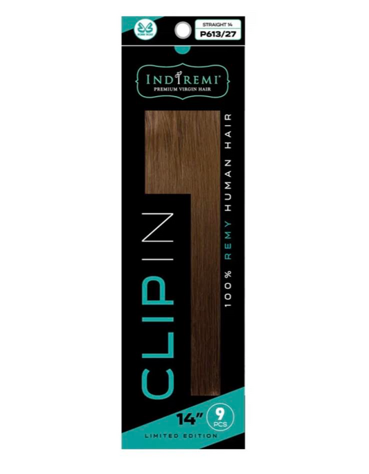 BOBI BOSS INDIREMI HAIR 9PCS STRAIGHT 14'' COLOR 2