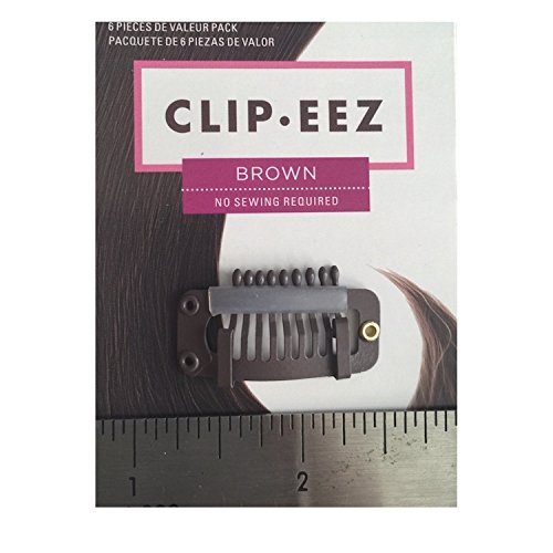 CLIP EEZ EXTENSIONS CLIP BROWN