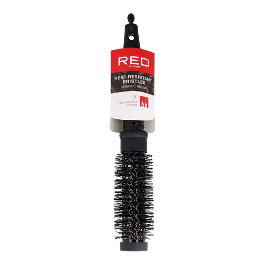 RED BY KISS CERAMIC ROUND BRUSH 1'' HH11