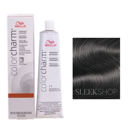 WELLA COLORCHARM HAIR COL. GEL 2N/211 VERY DARK BROWN