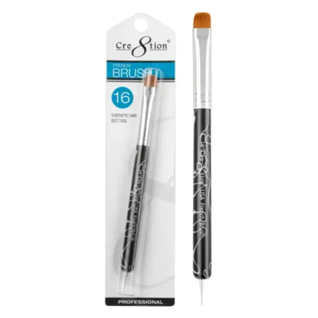 CRE8TION FRENCH BRUSH 16 SYNTHETIC HAIR