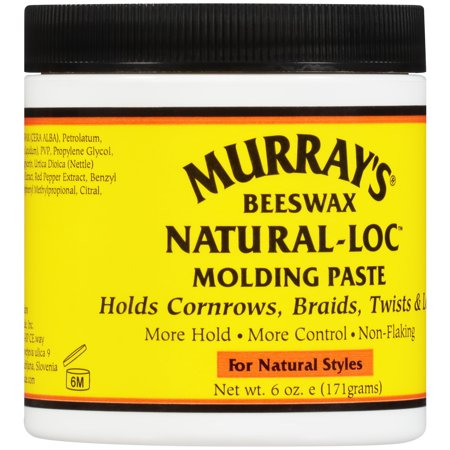 MURRAY'S BEESWAX NATURAL LOC MOLDING PASTE 6FL OZ