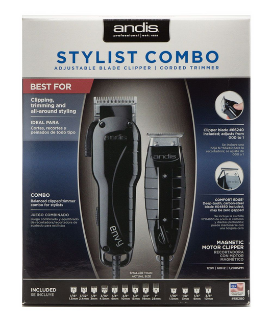 ANDIS STYLIST COMBO