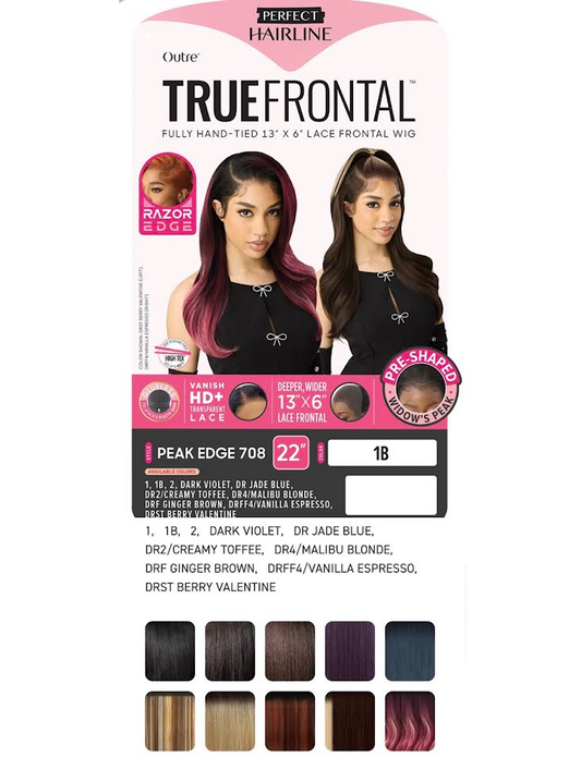 OUTRE WIG PEAK EDGE 708 COLOR 1