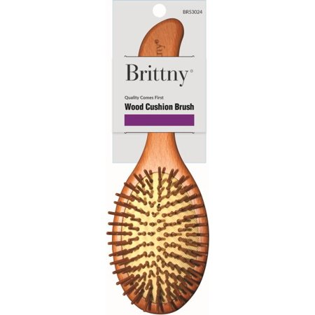 BRITTNY WOOD CUSHION BRUSH BR53024