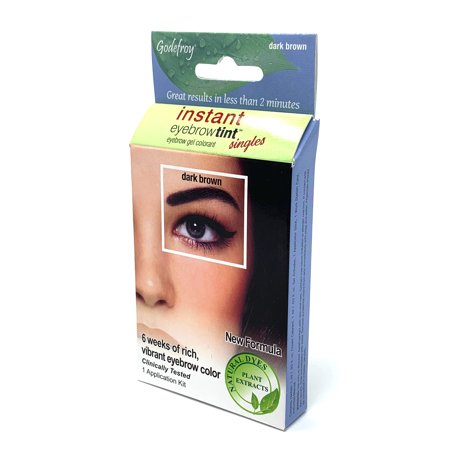 GODEFROY INSTANT EYEBROW TINT DARK BROWN