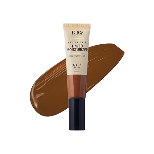 KISS NEW YORK TINT.MOISTURIZER KTM410 DEEP HONEY