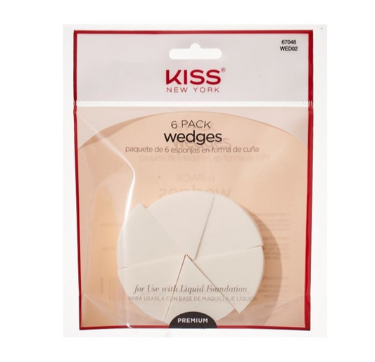 KISS NEW YORK 6 PACK WEDGES WED02