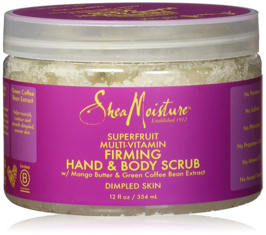 SHEA MOISTURE HAND & BODY SCRUB 12FL OZ