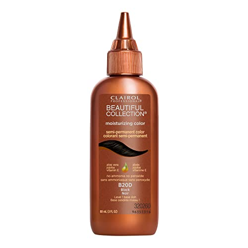 CLAIROL SEMI-PERMANENT COLOR B20D BLACK NOIR
