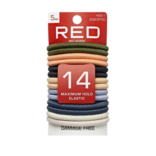 RED BY KISS 14 ELASTIC BAND HEB11