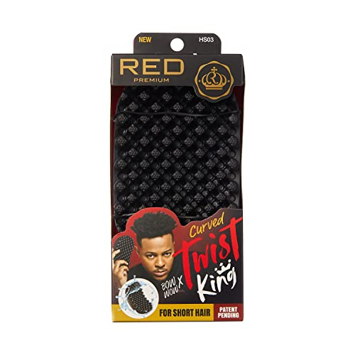 RED PREMIUM BY KISS TWIST KING FOR SHORT HAIR HS03