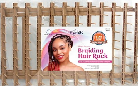 DREAM WORLD BR52021L BRAIDING HAIR RACK NATURAL