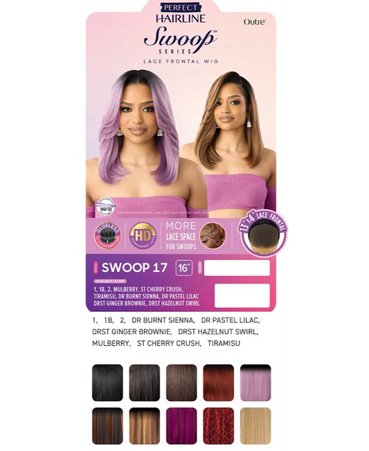 OUTRE WIG LACE FROANT SWOOP 17 COLOR TIRAMISU
