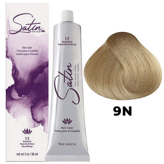 SATIN HAIR COLOR 9N VERY LIGHT BLONDE
