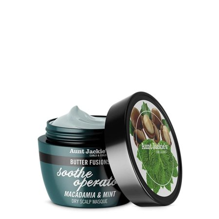 AUNT JACKIES BUTTER FUSION SOOTHE OPERATOR DRY SCALP MASQUE 8OZ