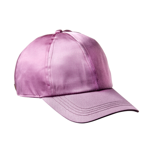 RED BY KISS SILKY BASEBALL CAP PINK FH013