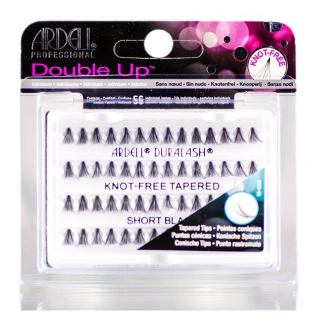 ARDELL EYELASHES KNOT-FREE TAP DOUBLE UP SHORT BLACK