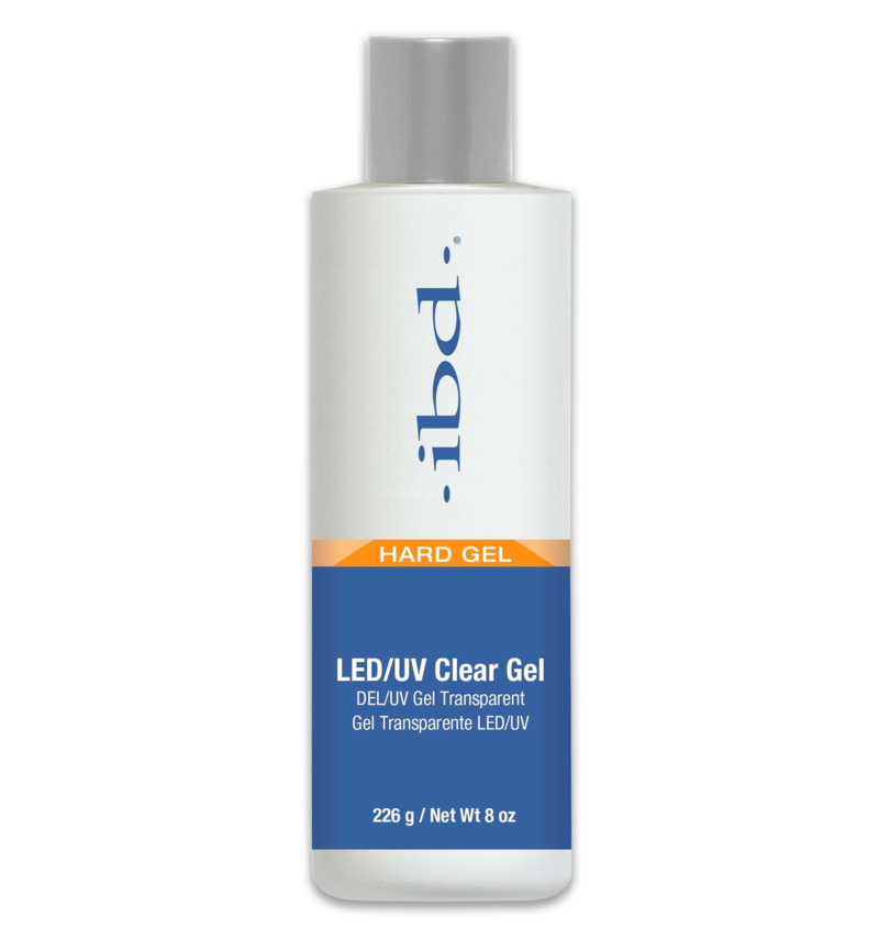 IBD HARD GEL LED/UV CLEAR 8OZ