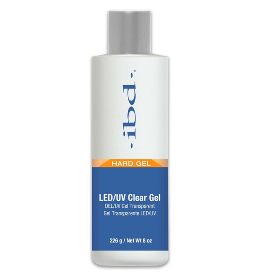 IBD HARD GEL LED/UV CLEAR 8OZ