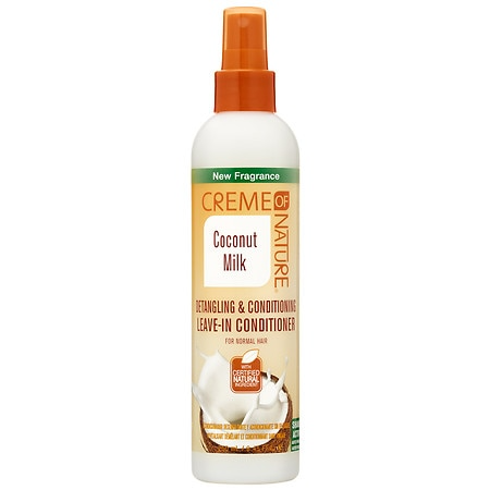 CREME OF NATURE COCONUT MILK LEAVE IN CONDITIONER 8.45FL