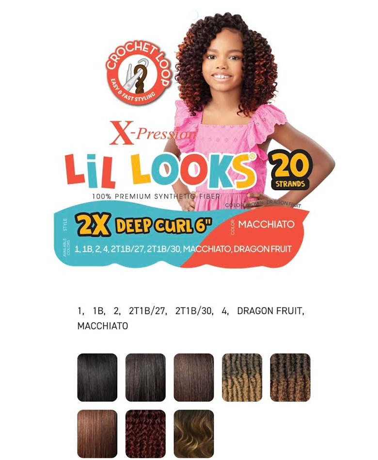 XPRESSION LIL LOOKS DEEP CURL COLOR 2