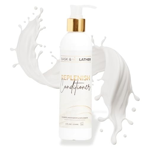 BASK & LATHER REPLENISH CONDITIONER 8FL OZ