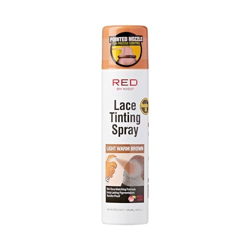 RED BY KISS LACE TINTING SPRAY TL05 LIGHT WARM BROWN