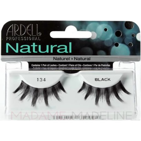 ARDELL EYELASHES NATURAL BLACK 134