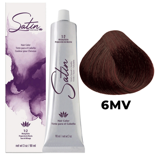 SATIN HAIR COLOR 6MV MAHOGANY VIOLET