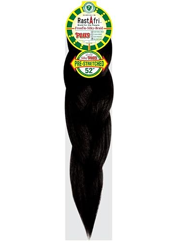 RASTAFRI SILKY BRAID 52'' PLUS COLOR 1