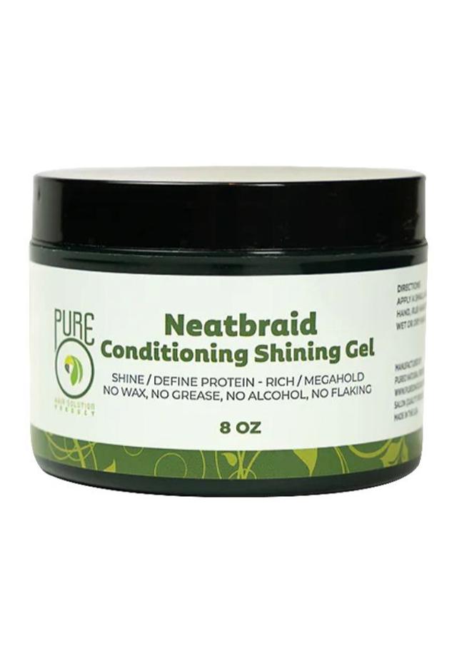 PURE O NATURAL CONDITIONING SHINING GEL 8OZ