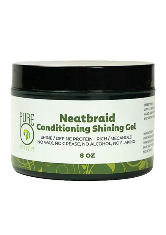 PURE O NATURAL CONDITIONING SHINING GEL 8OZ