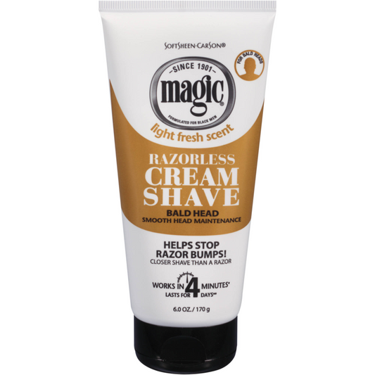 MAGIC CREAM SHAVE BALD HEAD 6 OZ